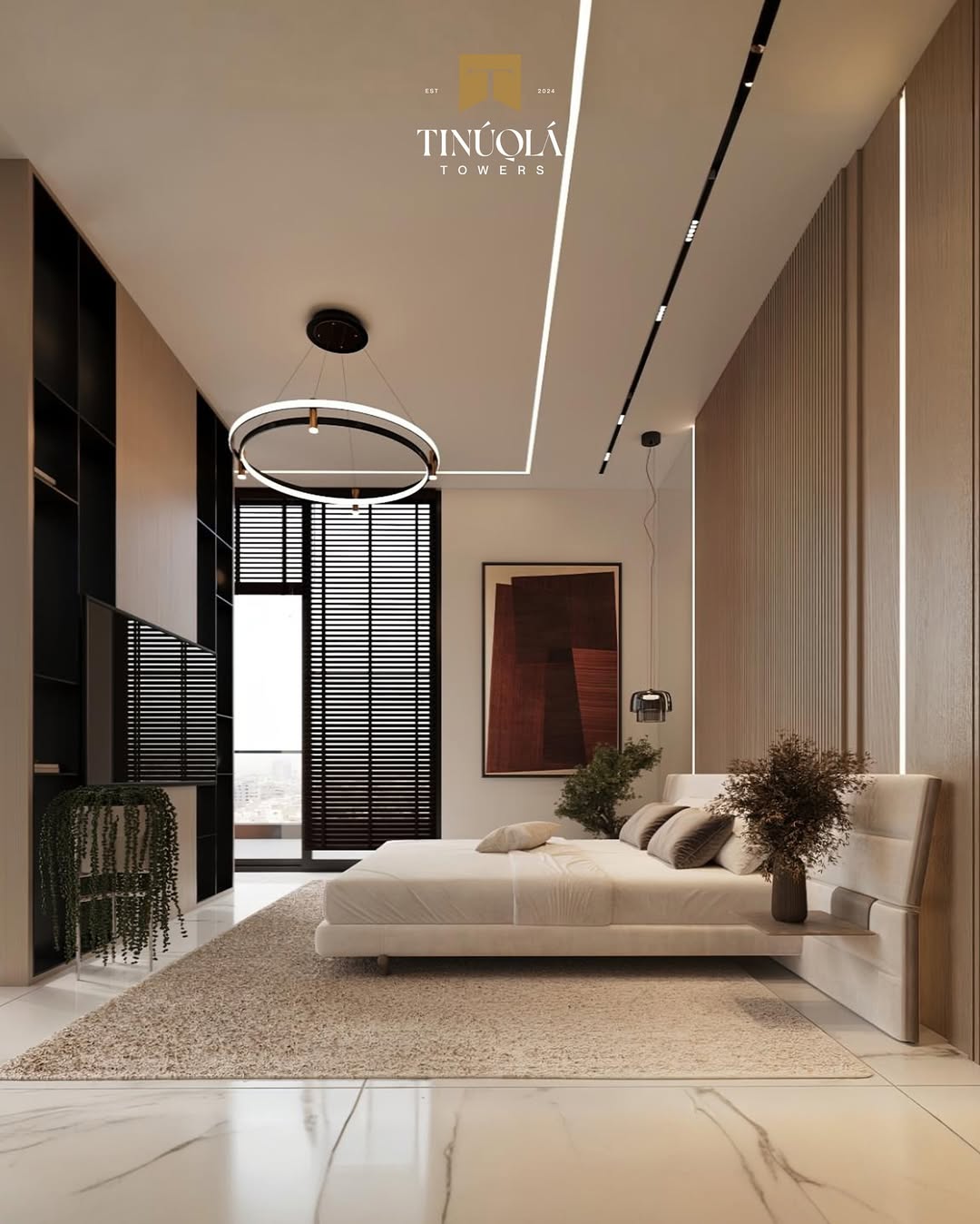 Premium master bedroom suite